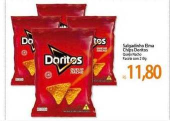 Atacadão Salgadinho elma chips doritos queijo nacho oferta