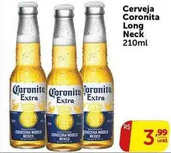 Cerveja coronita long neck
