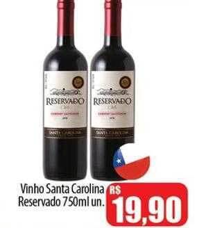 Proença Supermercados Vinho santa carolina reservado oferta