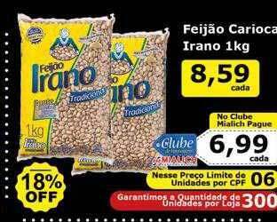 Feijão carioca irano
