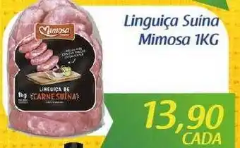 Supermercados Planalto Linguiça suína mimosa oferta