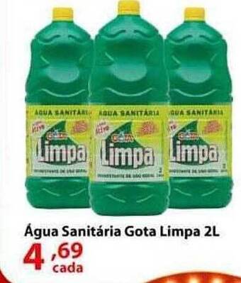 Água sanitària gota limpa
