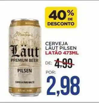 Apoio Mineiro Cerveja läut pilsen 40% de desconto oferta