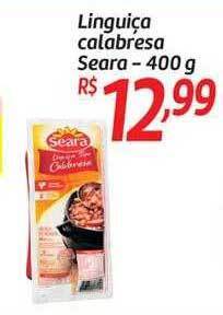 Comper Linguiça calabresa seara oferta