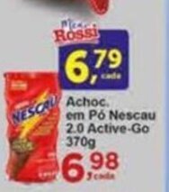 Rossi Supermercado Achoc. em po Nescau 2.0 Active-Go 370g oferta