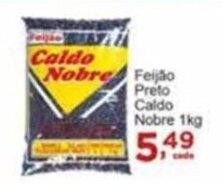Feijao Preto Caldo Nobre 1kg