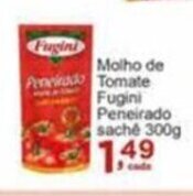 Rossi Supermercado Molho de Tomate Fugini Peneirado sache 300g oferta