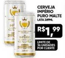 Boa Supermercados Cerveja império puro malte oferta