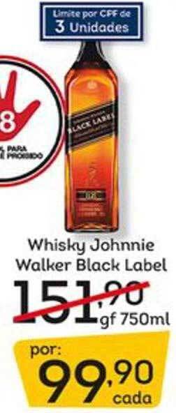 Supermercados Tauste Whisky johnnie walker black label oferta