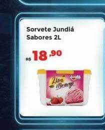 Villarreal Supermercados Sorvete jundiá sabores oferta