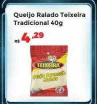 Villarreal Supermercados Queijo ralado teixeira tradicional oferta