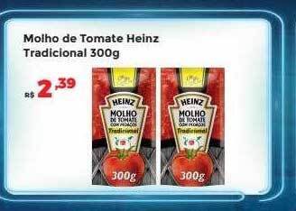 Villarreal Supermercados Molho de tomate heinz tradicional oferta
