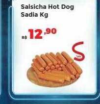 Villarreal Supermercados Salsicha hot dog sadia oferta