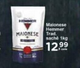 Rossi Supermercado Maionese Hemmer Trad. sache 1kg oferta