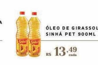Empório Bahamas Óleo de girassol sinhá pet oferta