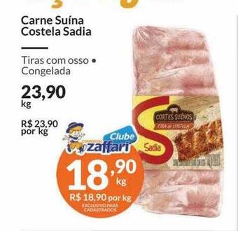 Zaffari Carne suína costela sadia oferta