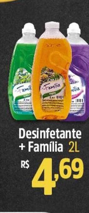 Desinfetante + família