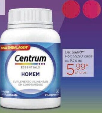 Carrefour Centrum Homem oferta