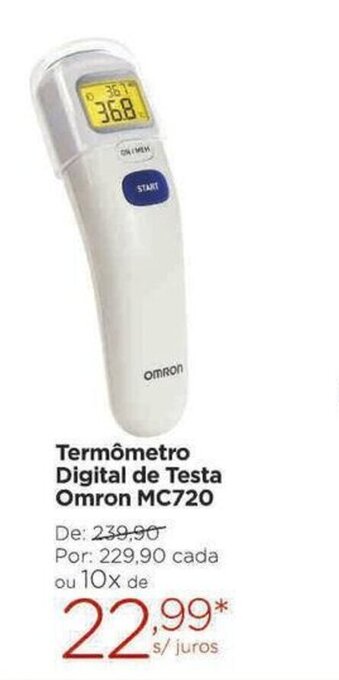 Carrefour Termometro Digital de Testa Omron MC720 oferta