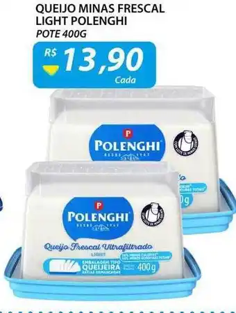 Assaí Atacadista Queijo minas frescal light polenghi oferta