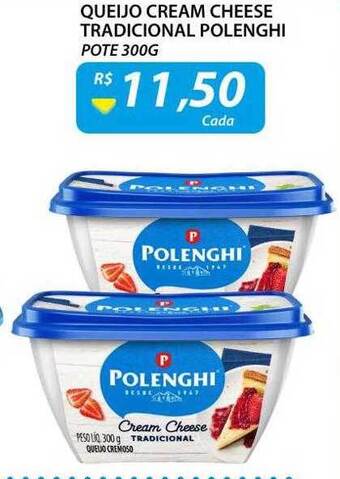Assaí Atacadista Queijo cream cheese tradicional polenghi oferta