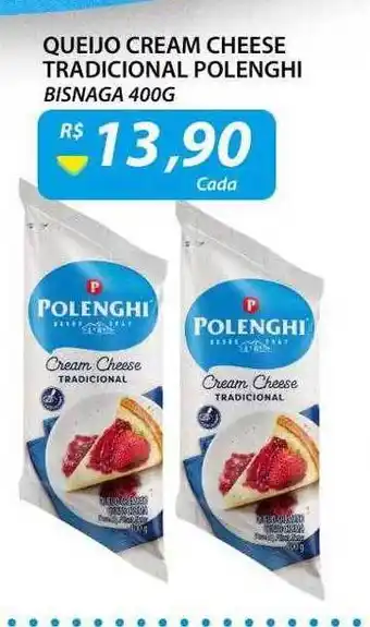 Assaí Atacadista Queijo cream cheese tradicional polenghi oferta