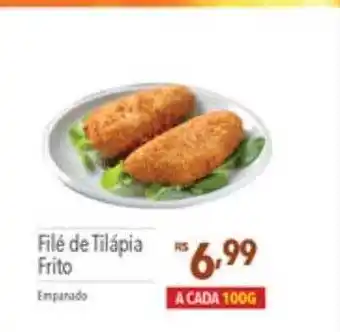 Supermercados Condor Filé de tilápia frito oferta