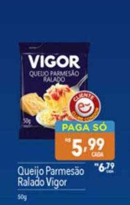 Queijo parmesão ralado vigor