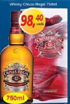 Whisky Chivas Regal 750ml