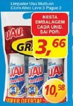 Supermercados Guanabara Limpador Uau Multiuso Cioro Arivo Leve 3 Pague 2 oferta