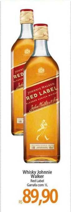 Atacadão Whisky johnnie walker oferta