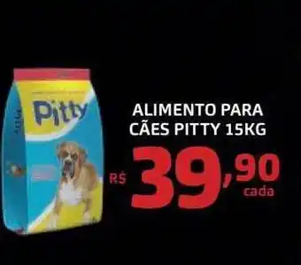 Aliemnto para cães pitty