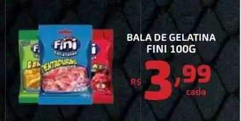 Bahamas Supermercados Bala de gelatina fini oferta