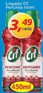 Supermercados Guanabara Limpador Cif Perfumes 450ml oferta