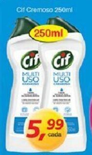 Supermercados Guanabara Cif Cremoso 250ml oferta
