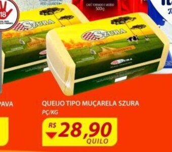 Assaí Atacadista Queijo Tipo Mucarela Szura 1kg oferta