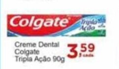Rossi Supermercado Creme Dental Colgate Tripla Acao 90g oferta