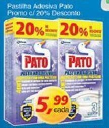 Supermercados Guanabara Pastilha Adesiva Pato Promo c/ 20% desconto oferta