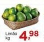Rossi Supermercado Limao 1kg oferta