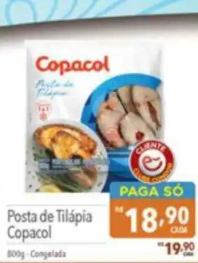 Supermercados Condor Posta de tilápia copacol oferta