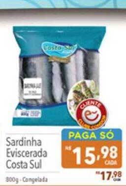 Supermercados Condor Sardinha eviscerada costa sul oferta
