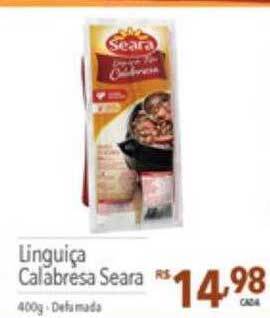 Supermercados Condor Linguiça calabresa seara oferta
