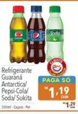 Supermercados Condor Refrigerante guaraná antarctica pepsi-cola soda sukita oferta