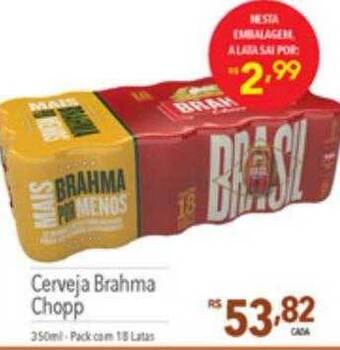 Supermercados Condor Cerveja brahma chopp oferta