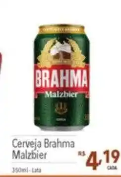 Supermercados Condor Cerveja brahma malzbier oferta
