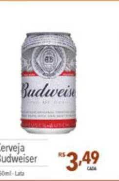 Supermercados Condor Cerveja budweiser oferta