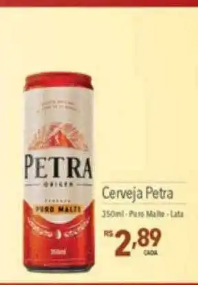 Supermercados Condor Cerveja petra oferta
