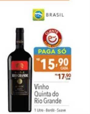 Supermercados Condor Vinho quinta do rio grande oferta