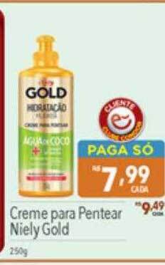 Supermercados Condor Creme para pentear niely gold oferta