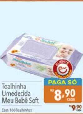 Supermercados Condor Toalhinha umedecida meu bebê soft oferta